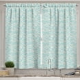 thumbnail image 1 of Ambesonne Chevron Kitchen Curtains, Creative Simplistic Design, 55"x39", Multicolor, 1 of 2
