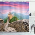 thumbnail image 1 of Ambesonne China Shower Curtain, Fantasy Sky, 69"Wx75"L, Multicolor, 1 of 5