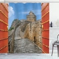 thumbnail image 1 of Ambesonne China Shower Curtain, Silk Road, 69"Wx75"L, Multicolor, 1 of 5