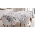thumbnail image 1 of Ambesonne Chinese Tablecloth Rectangular Table Cover, Wall of China, 60"x90", Dark Grey Red, 1 of 4