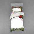 thumbnail image 1 of Ambesonne Christmas Bedding Set 3 Pcs, Baulbes Noel Tree, Twin, Multicolor, 1 of 2
