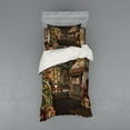 thumbnail image 1 of Ambesonne Christmas Bedding Set 3 Pcs, Winter Celebration, Twin, Taupe Brown, 1 of 3