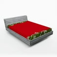 thumbnail image 1 of Ambesonne Christmas Fitted Sheet 2 Pcs Set, Coniferous Spruce, Full,, 1 of 3