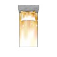 thumbnail image 1 of Ambesonne Christmas Fitted Sheet & Pillow Sham Set, Classy Christmas Design, Twinxl, Pale Brown White, 1 of 2