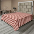 thumbnail image 1 of Ambesonne Christmas Flat Sheet, Scandinavian, King Size, Red White, 1 of 1