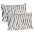 thumbnail image 1 of Ambesonne Christmas Pillow Sham 2 Pack, Holly Berries, 36"x20", Red Green White, 1 of 3