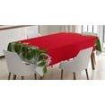 thumbnail image 1 of Ambesonne Christmas Tablecloth Rectangular Table Cover, Coniferous Spruce, 60"x84",, 1 of 4