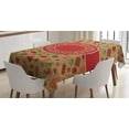 thumbnail image 1 of Ambesonne Christmas Tablecloth Rectangular Table Cover, Presents Snow, 60"x90", Multicolor, 1 of 4