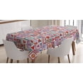thumbnail image 1 of Ambesonne Christmas Tablecloth Rectangular Table Cover, Sweets Candles Citrus, 60"x84", Multicolor, 1 of 4