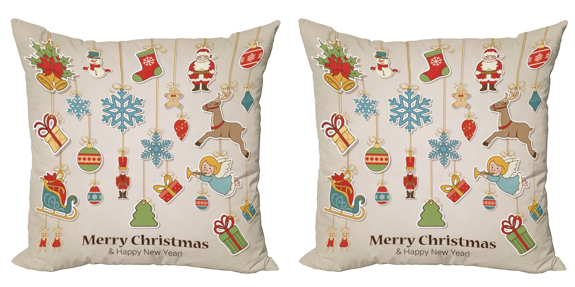 Holiday Pillow Cover Set of 2