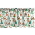 thumbnail image 1 of Ambesonne Christmas Window Valance, Theme Xmas, 54" X 12", Multicolor, 1 of 2