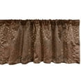 thumbnail image 1 of Ambesonne Cinnamon Valance Pack of 2, Autumn Dots Earth Tones, 54"X12", Pale Redwood Multicolor, 1 of 4