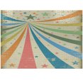 thumbnail image 1 of Ambesonne Circus Jigsaw Puzzle Durable Cardboard, Rainbow Background Art, 1000 pcs, Multicolor, 1 of 1