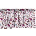 thumbnail image 1 of Ambesonne Circus Window Valance, Colorful Characters, 54" X 18", Multicolor, 1 of 3