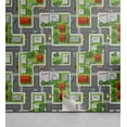 thumbnail image 1 of Ambesonne City Peel & Stick Wallpaper for Home, Birds Eye View Map Design, 13"x72", Multicolor, 1 of 6