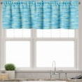 thumbnail image 1 of Ambesonne Cloud Valance Pack of 2, Outline Cumulus Spring Season, 42"X12", Blue Pale Blue White, 1 of 1