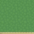 thumbnail image 1 of Ambesonne Clover Fabric by the Yard Upholstery, Irish Shamrock Leaves, 5 Yards, Green, 1 of 4
