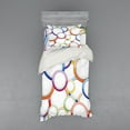 thumbnail image 1 of Ambesonne Colorful Bedding Set 3 Pcs, Circles Rounds Pattern, Twin, Multicolor, 1 of 3