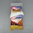 thumbnail image 1 of Ambesonne Colorful Bedding Set 3 Pcs, Fall Morning Mountain, Twin, Multicolor, 1 of 2
