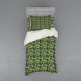 thumbnail image 1 of Ambesonne Colorful Bedding Set 3 Pcs, Hexagonal Geometric, Twin XL, Multicolor, 1 of 3