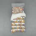 thumbnail image 1 of Ambesonne Colorful Bedding Set 3 Pcs, Library Ladder, Twin, Multicolor, 1 of 2