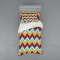 thumbnail image 1 of Ambesonne Colorful Bedding Set 3 Pcs, Zigzag Sharp Vibrant, Twin XL, Multicolor, 1 of 3