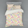 thumbnail image 1 of Ambesonne Colorful Bedding Set 4 Pcs, Circle and Dots Spring, Queen, Multicolor, 1 of 2