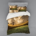 thumbnail image 1 of Ambesonne Colorful Bedding Set 4 Pcs, Landscape Sky Tree, Queen, Multicolor, 1 of 3