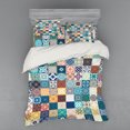 thumbnail image 1 of Ambesonne Colorful Bedding Set 4 Pcs, Tunisian Original East, Queen, Multicolor, 1 of 3