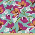 thumbnail image 1 of Ambesonne Colorful Fabric by the Yard Upholstery, Botanic Spring Pattern, 1 Yard, Multicolor, 1 of 5