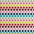 thumbnail image 1 of Ambesonne Colorful Fabric by the Yard Upholstery, Colorful Circular Shapes, 5 Yards, Multicolor, 1 of 4