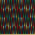 thumbnail image 1 of Ambesonne Colorful Fabric by the Yard Upholstery, Halftone Pattern Motif, 5 Yards, Multicolor, 1 of 4