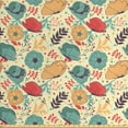 thumbnail image 1 of Ambesonne Colorful Fabric by the Yard Upholstery, Summer Season Flowers, 3 Yards, Multicolor, 1 of 4
