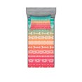 thumbnail image 1 of Ambesonne Colorful Fitted Sheet & Pillow Sham Set, Bohemian Native Arrow, Twin, Multicolor, 1 of 3