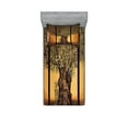 thumbnail image 1 of Ambesonne Colorful Fitted Sheet & Pillow Sham Set, Greece Olive Trees, Twinxl, Multicolor, 1 of 3