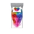 thumbnail image 1 of Ambesonne Colorful Fitted Sheet & Pillow Sham Set, Love Heart Romance, Twinxl, Multicolor, 1 of 2