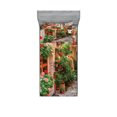 thumbnail image 1 of Ambesonne Colorful Fitted Sheet & Pillow Sham Set, Small Medieval Town, Twinxl, Multicolor, 1 of 2