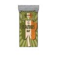 thumbnail image 1 of Ambesonne Colorful Fitted Sheet & Pillow Sham Set, St. Patricks Day, Twin, Olive Green, 1 of 3