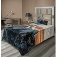 thumbnail image 1 of Ambesonne Colorful Fitted & Top Sheet Set with Sham, Mountain Nepal Everest, Multicolor, 1 of 4