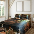 thumbnail image 1 of Ambesonne Colorful Fitted & Top Sheet Set with Shams, Tham Khao Luang Cave, Multicolor, 1 of 5