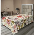 thumbnail image 1 of Ambesonne Colorful Flat Sheet, Abstract Flowers Roses, TwinXL Size, Multicolor, 1 of 1
