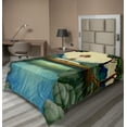 thumbnail image 1 of Ambesonne Colorful Flat Sheet, Adventurous on Trunk, TwinXL Size, Multicolor, 1 of 1