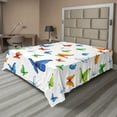 thumbnail image 1 of Ambesonne Colorful Flat Sheet, Butterflies Animal, Queen Size, Multicolor, 1 of 1