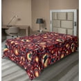 thumbnail image 1 of Ambesonne Colorful Flat Sheet, Modern Paisley, TwinXL Size, Multicolor, 1 of 1