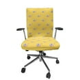 thumbnail image 1 of Ambesonne Colorful Office Chair Cover Stretchable High Back, Cartoon Mini Creatures, Mustard Blush, 1 of 1