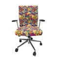 thumbnail image 1 of Ambesonne Colorful Office Chair Cover Stretchable High Back, Modern Triangles, Multicolor, 1 of 1