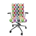 thumbnail image 1 of Ambesonne Colorful Office Chair Cover Stretchable High Back, Vibrant Abstract Flora, Multicolor, 1 of 1