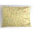 thumbnail image 1 of Ambesonne Colorful Pillow Sham, Classic Vibrant Design, 36" X 20", Multicolor, 1 of 2