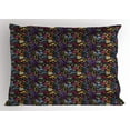 thumbnail image 1 of Ambesonne Colorful Pillow Sham, Feminine Garden Design, 26" X 20", Multicolor, 1 of 2
