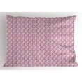 thumbnail image 1 of Ambesonne Colorful Pillow Sham, Rough Paintbrush Style, 36" X 20", Multicolor, 1 of 2
